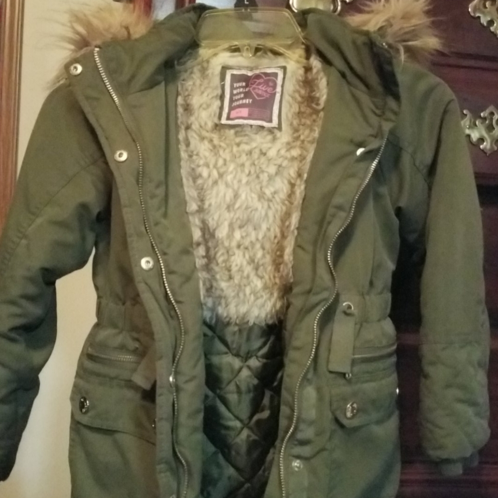 Justice winter coat